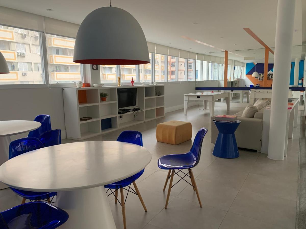 Ocean Front Paraíso: Beachfront Retreat With Heated Pool And Wellness 公寓 Santos (Sao Paulo)
