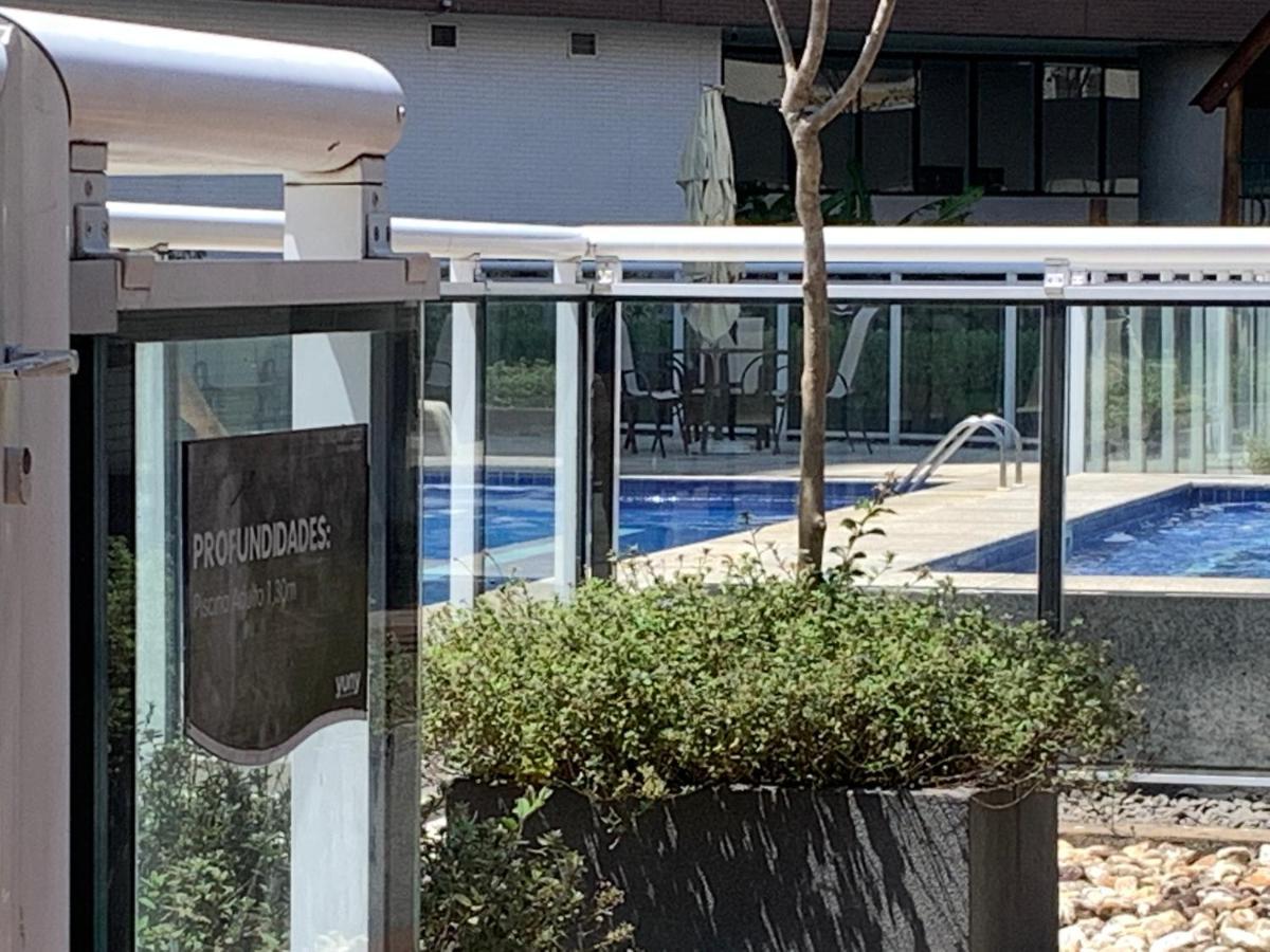 Ocean Front Paraíso: Beachfront Retreat With Heated Pool And Wellness 公寓 Santos (Sao Paulo)