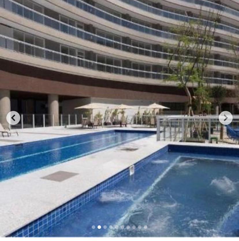 Apartamento Unlimited Ocean Front - Vista Mar - Piscina Climatizada, Jacuzzi, Sauna, E Academia Na área De Lazer